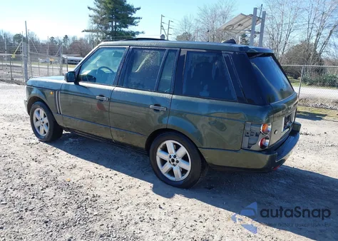 2005 Land Rover Range Rover Hse z USA, uszkodzony, nr VIN SALME11455A197249